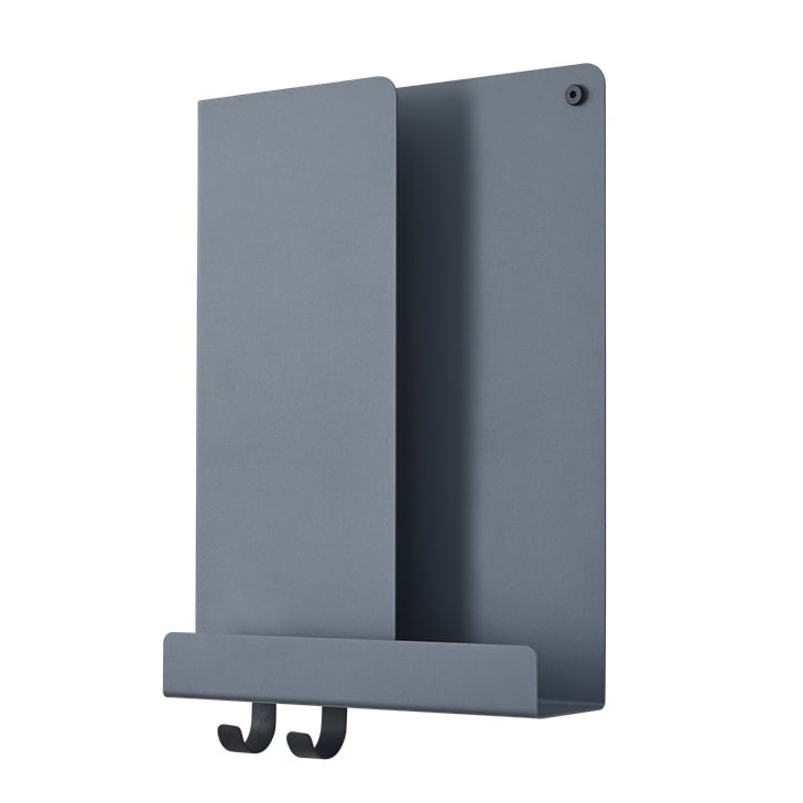 Muuto Folded hylle mini Blue grey