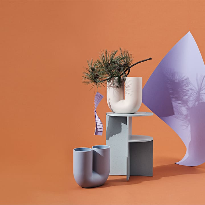 Kink vase, Dusty lilac Muuto