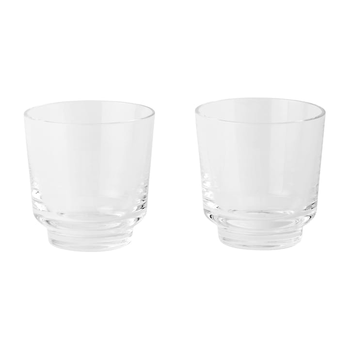 Raise glass 20 cl 2-pakning, Clear Muuto