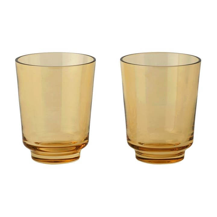 Raise glass 30 cl 2-pakning, Burnt Orange Muuto