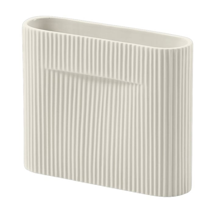 Muuto Ridge vase 16,5 cm Off white