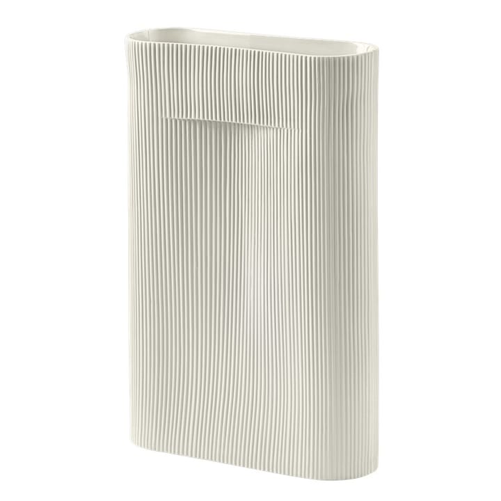 Ridge vase 48,5 cm, Off white Muuto