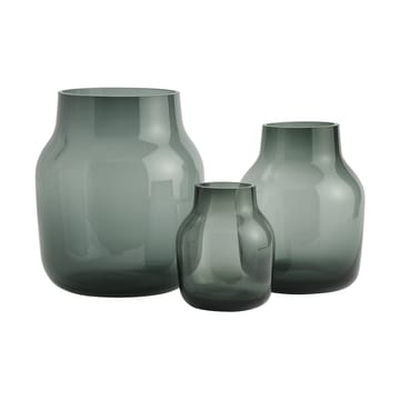 Silent vase Ø 15 cm - Dark green - Muuto