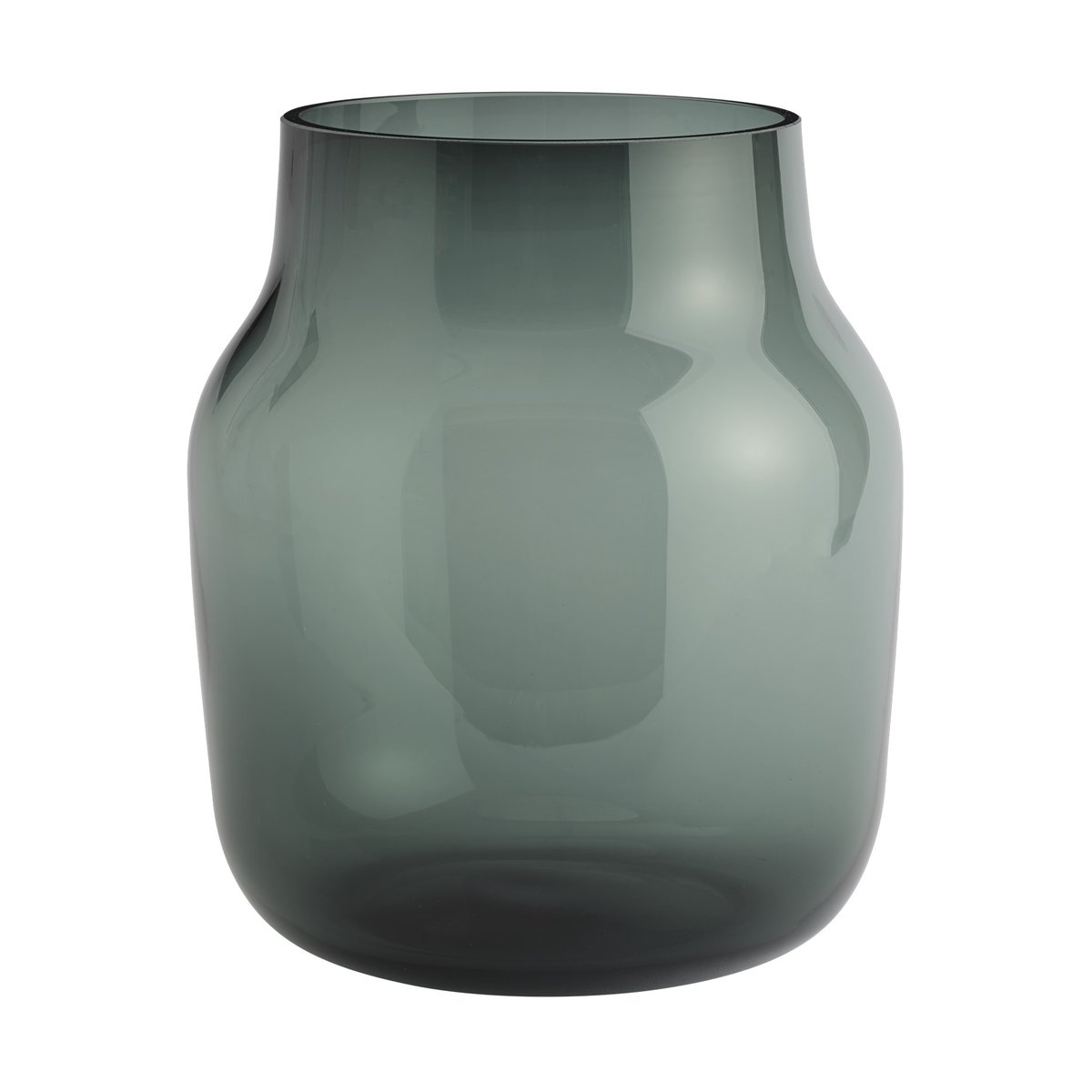 Muuto Silent vase Ø 20 cm Dark green