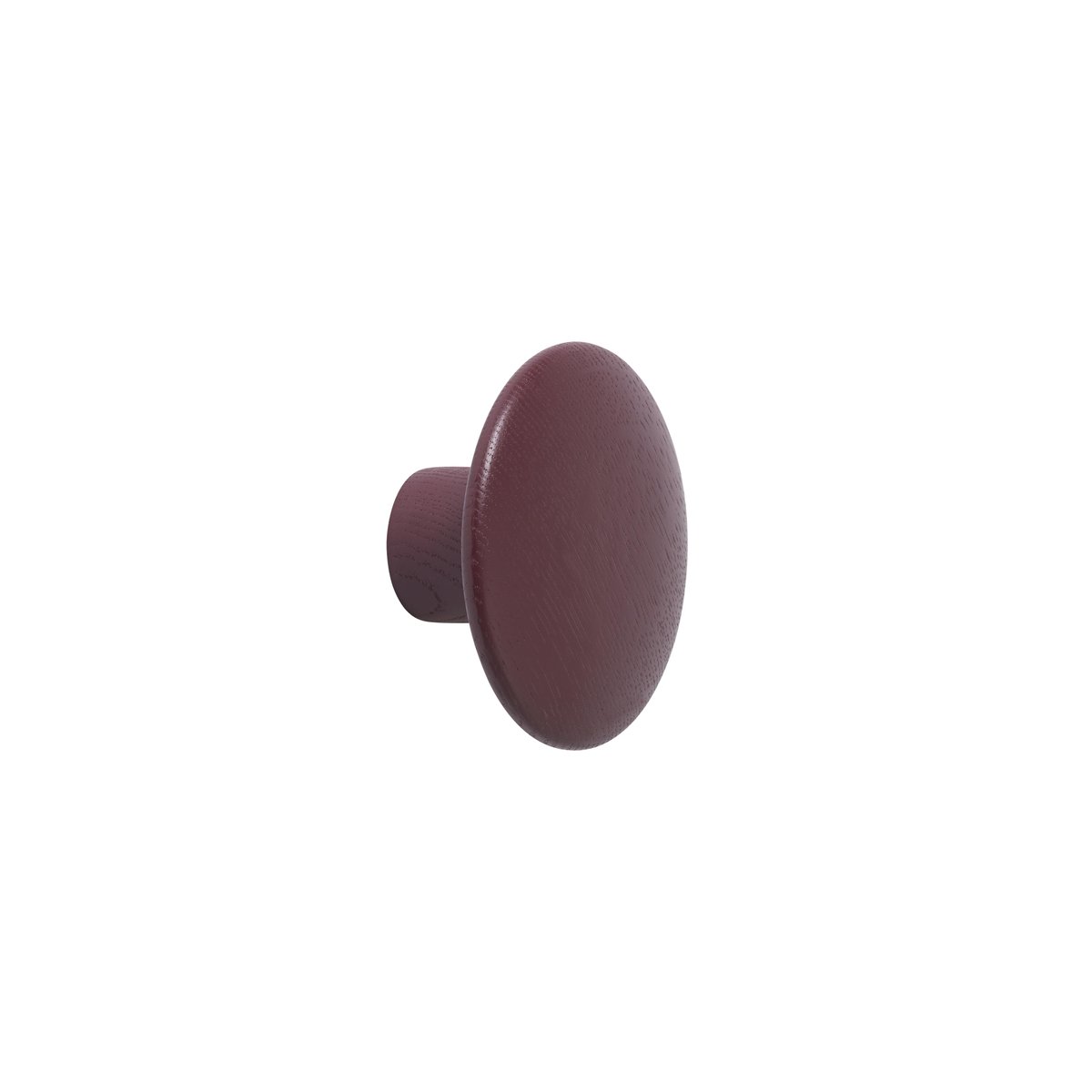 Muuto The Dots klesknagg burgundy Medium