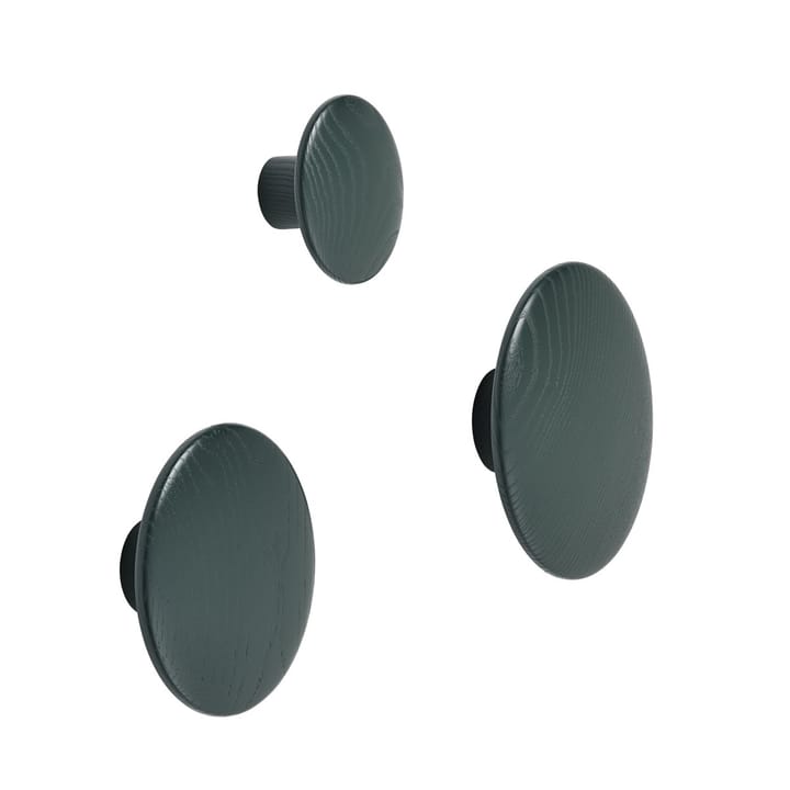 The Dots klesknagg dark green, Medium Muuto