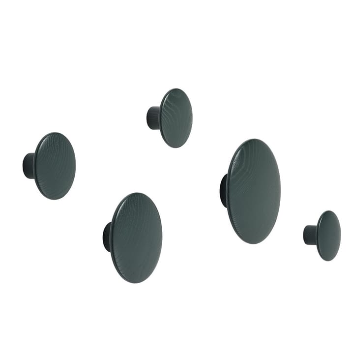 The Dots klesknagg dark green, XS Muuto