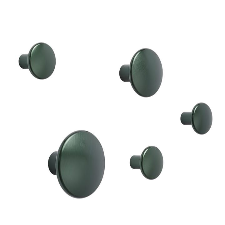 The Dots klesknagg metall 2,7 cm, Dark green Muuto