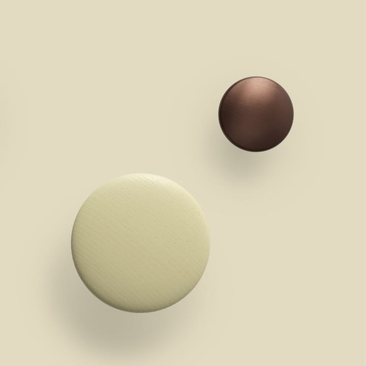 The Dots klesknagg metall 2,7 cm, Umber Muuto