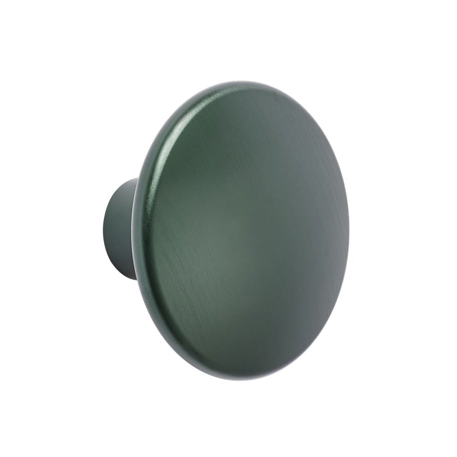 Muuto The Dots klesknagg metall 5 cm Dark green