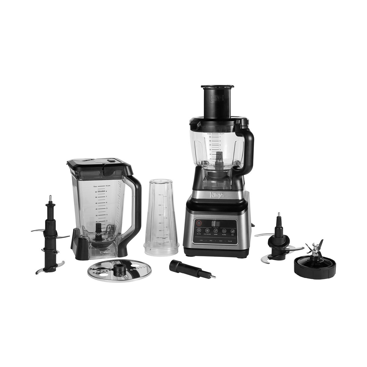 Ninja Ninja BN800 3-i-1 foodprosessor & blender med Auto-iQ Svart