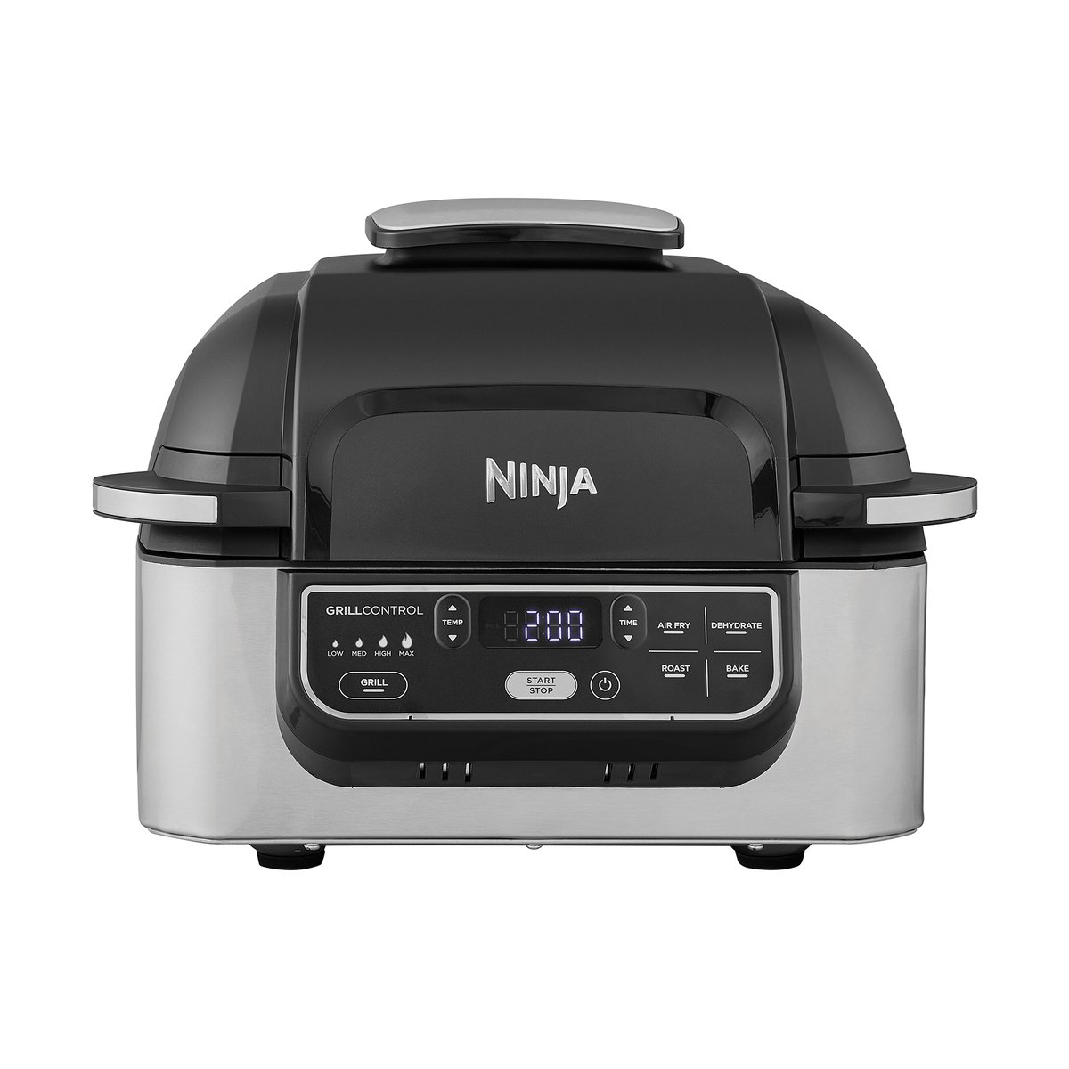 Ninja Ninja Foodi AG301 elektrisk grill & air fryer Svart