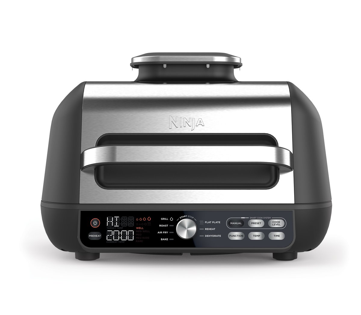 Ninja Ninja Foodi Max Pro XL grill flat plate & air fryer Svart