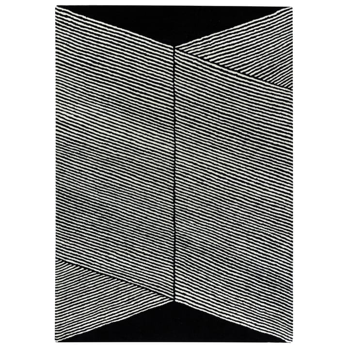 Rectangles ullteppe svart, 200x300 cm NJRD