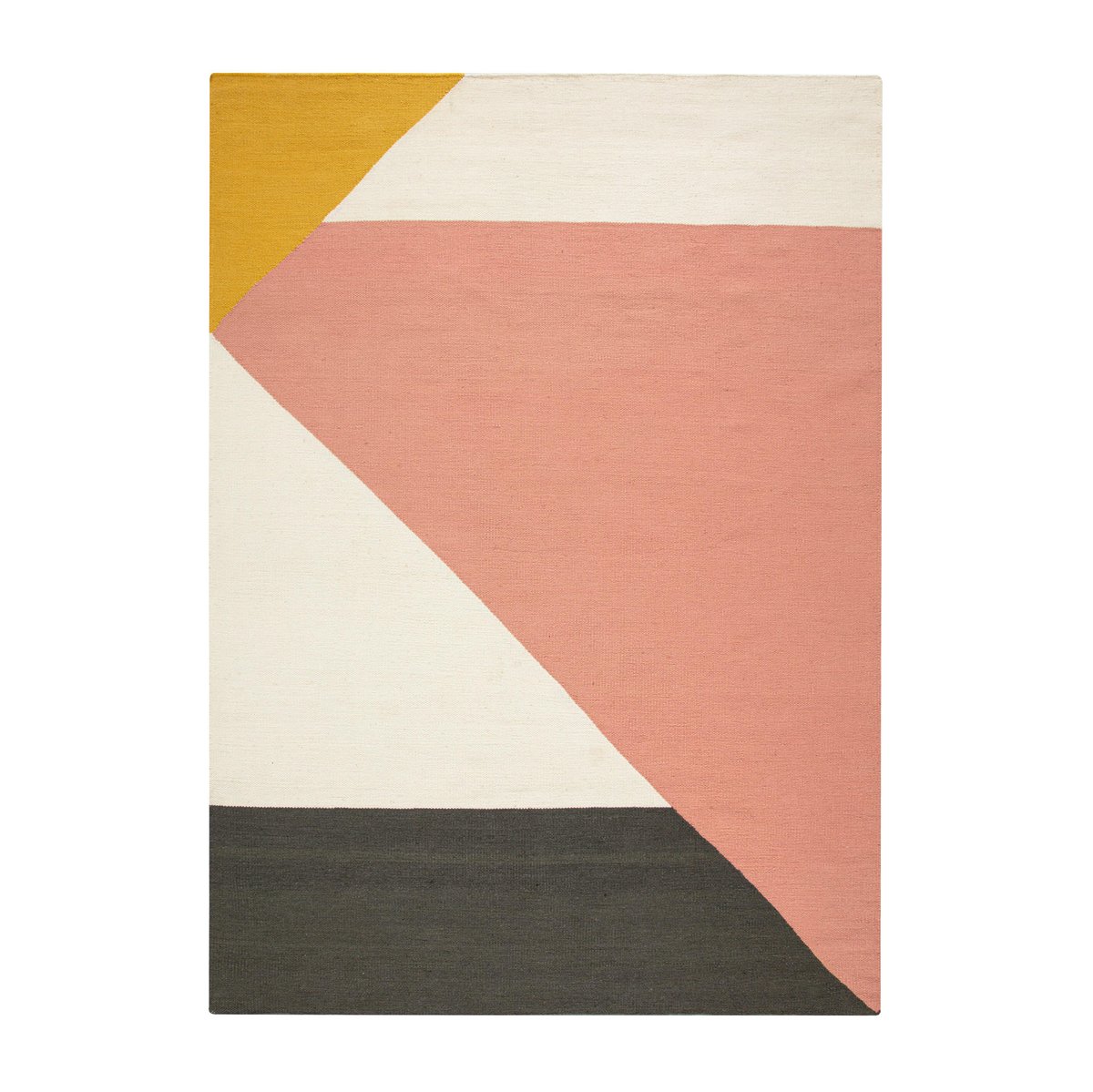 NJRD Stripes blocks kelimteppe rosa 170×240 cm