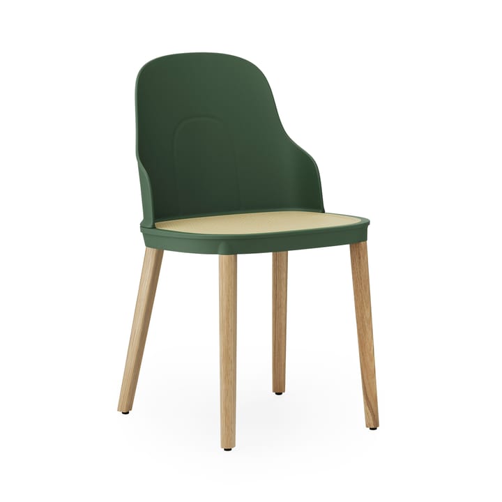 Allez molded wicker stol, Park green-eik Normann Copenhagen