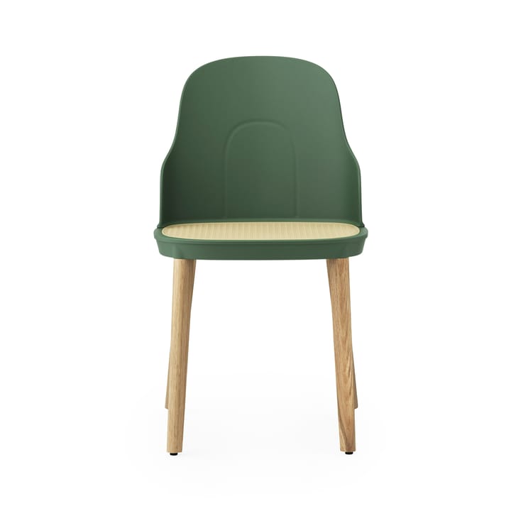 Allez molded wicker stol, Park green-eik Normann Copenhagen