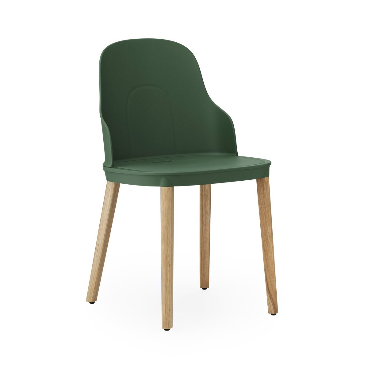 Normann Copenhagen Allez stol med eikebein Park green-eik