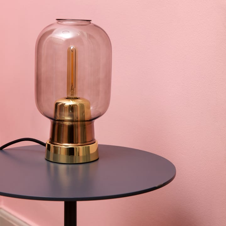 Amp bordlampe, grå-messing Normann Copenhagen