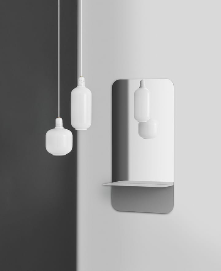 Amp lampe stor, Hvit matt Normann Copenhagen