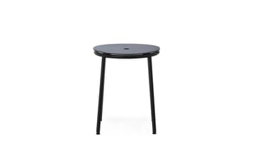 Circa krakk 45 cm - Svart aluminium - Normann Copenhagen