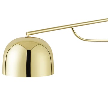 Grant vegglampe - brass, liten- stål, granitt - Normann Copenhagen