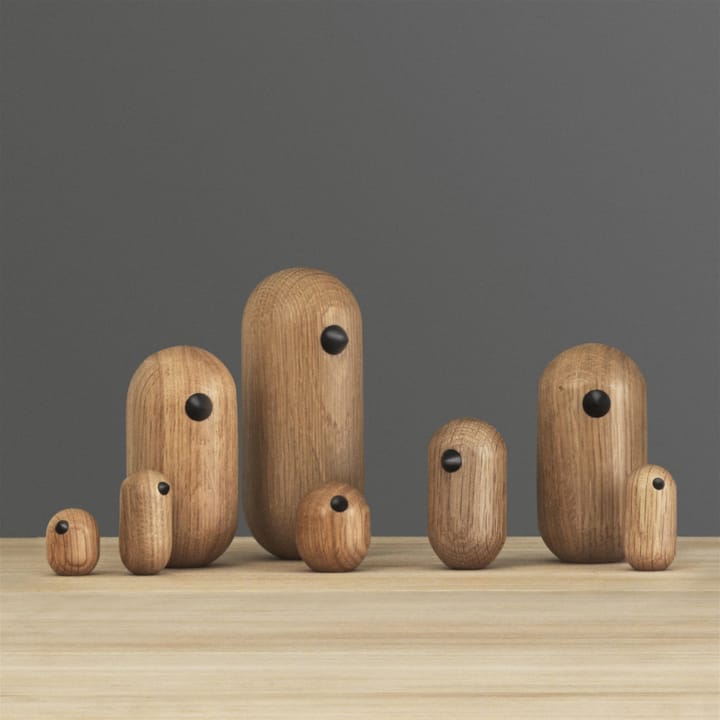 Little Bird figur eik, 4,5 cm Normann Copenhagen