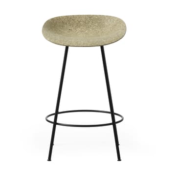 Mat Barstool barstol 65 cm - Seaweed-black steel - Normann Copenhagen