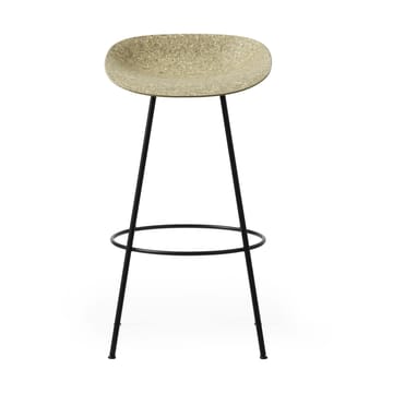 Mat Barstool barstol 75 cm - Seaweed-black steel - Normann Copenhagen