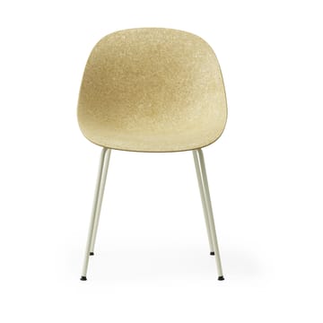 Mat Chair stol - Hemp-cream steel - Normann Copenhagen