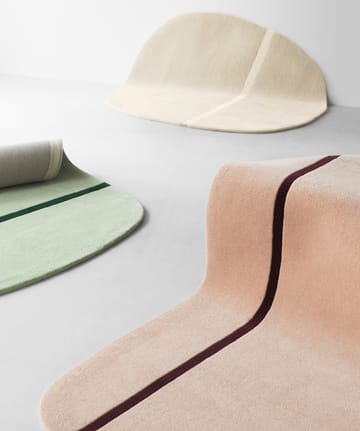 Oona teppe 140 x 140 cm - Sand - Normann Copenhagen