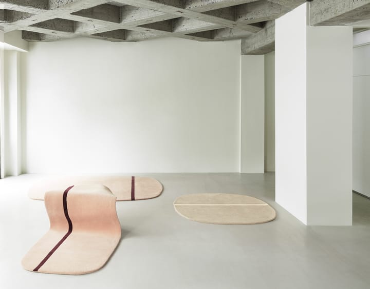 Oona teppe 140 x 140 cm, Sand Normann Copenhagen