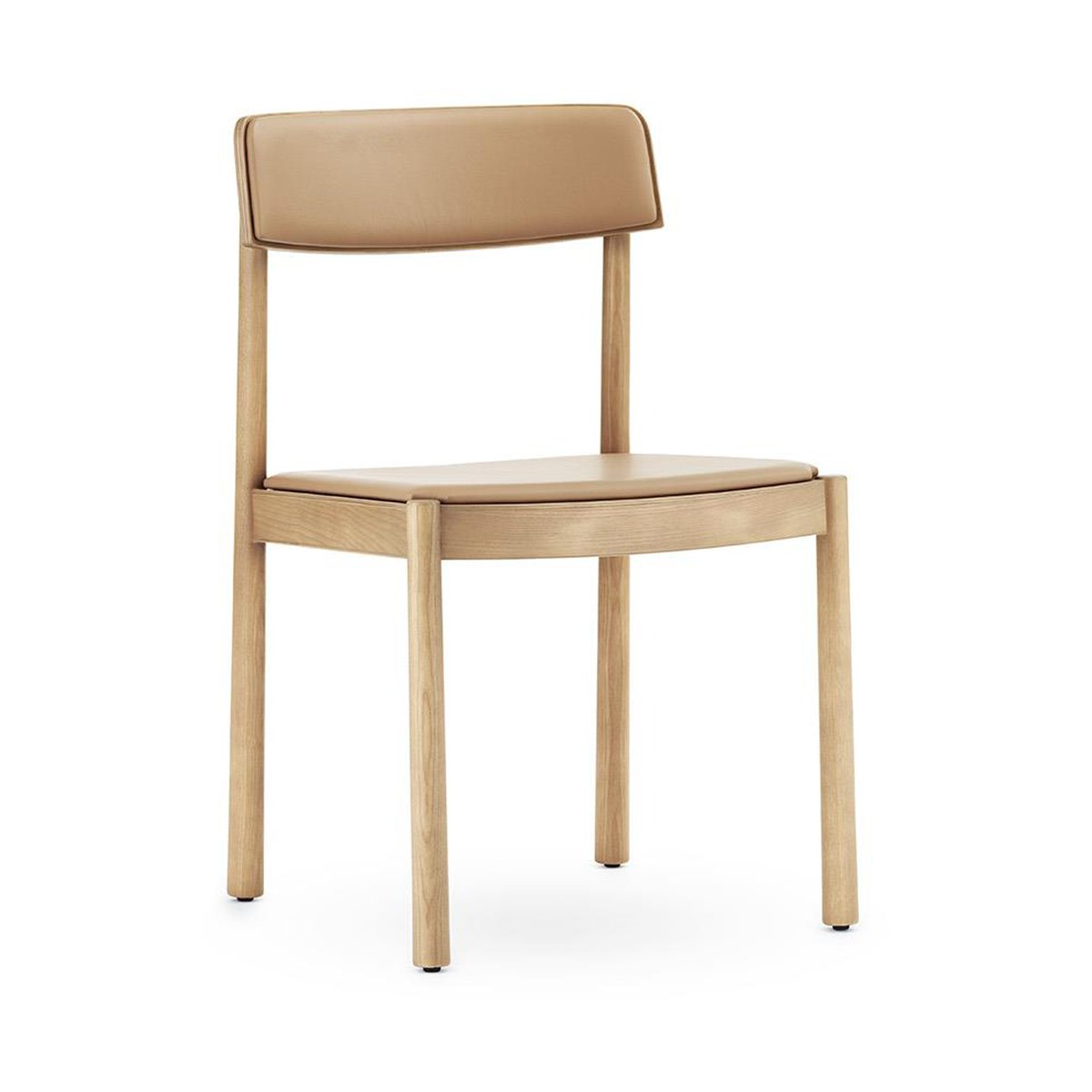 Normann Copenhagen Timb stol med pute Tan/Ultra Leather – Camel