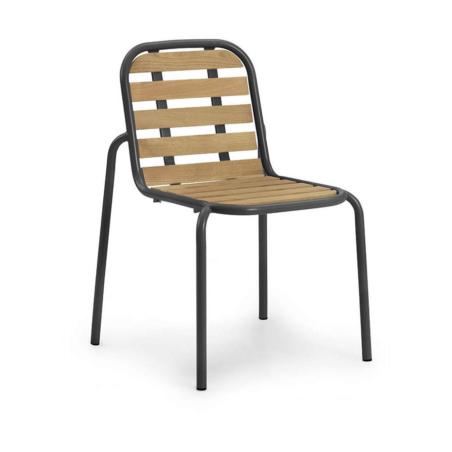 Normann Copenhagen Vig Chair Robinia stol Black