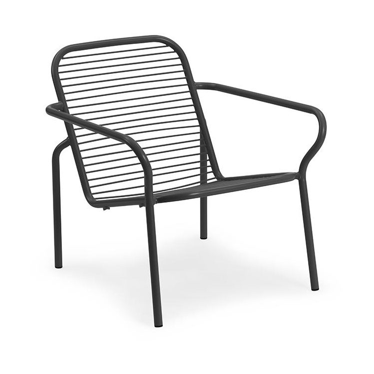 Normann Copenhagen Vig Lounge Chair loungestol Black