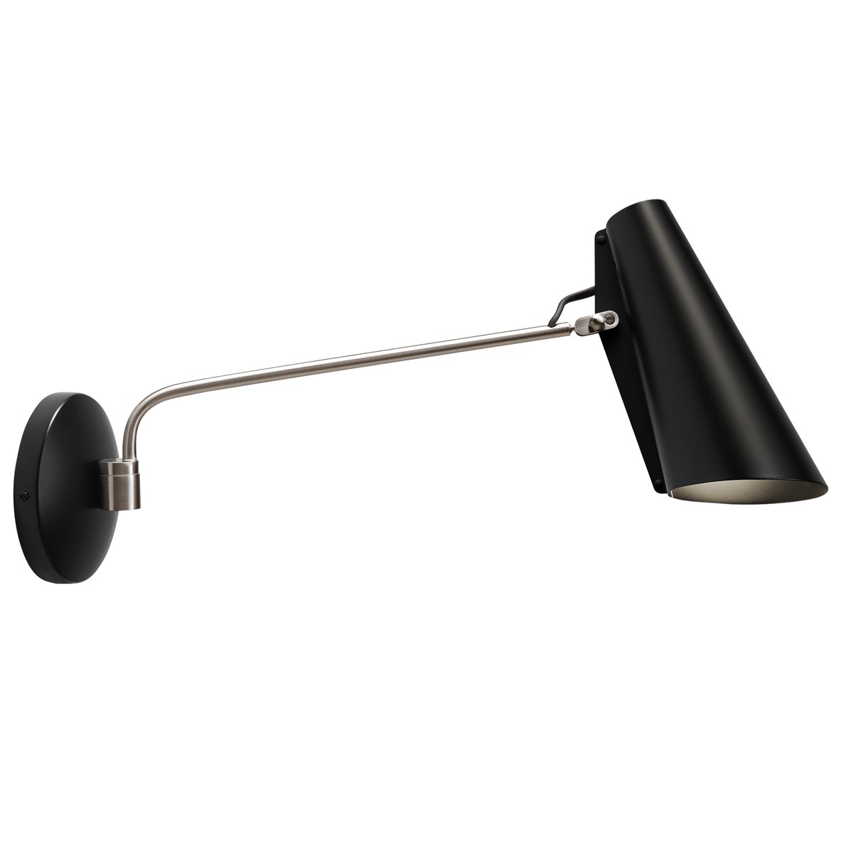 Northern Birdy vegglampe Black-steel