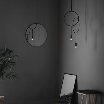 Circle taklampe - svart - Northern