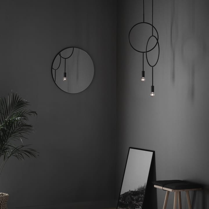 Circle taklampe, svart Northern