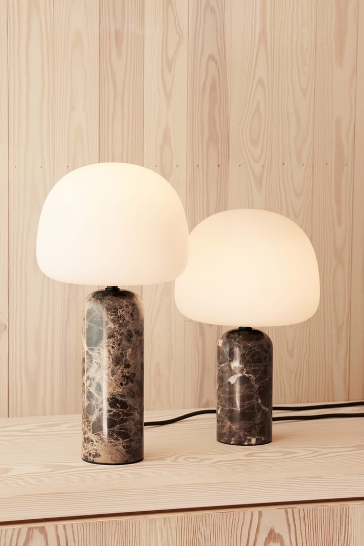 Kin bordlampe 40 cm, Brown marble Northern