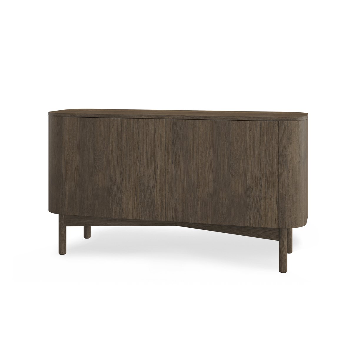 Northern Loud long sideboard 146 cm Smoked oak