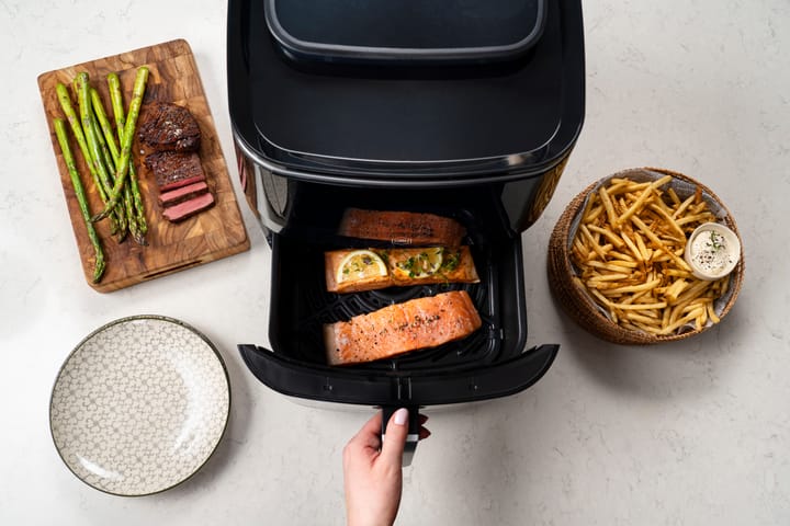 Easy Fry & Grill 3-in-1 steam + air fryer, Svart OBH Nordica