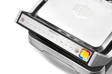 Optigrill GO772DS0 2-in-1 bordgrill - Rustfritt stål - OBH Nordica