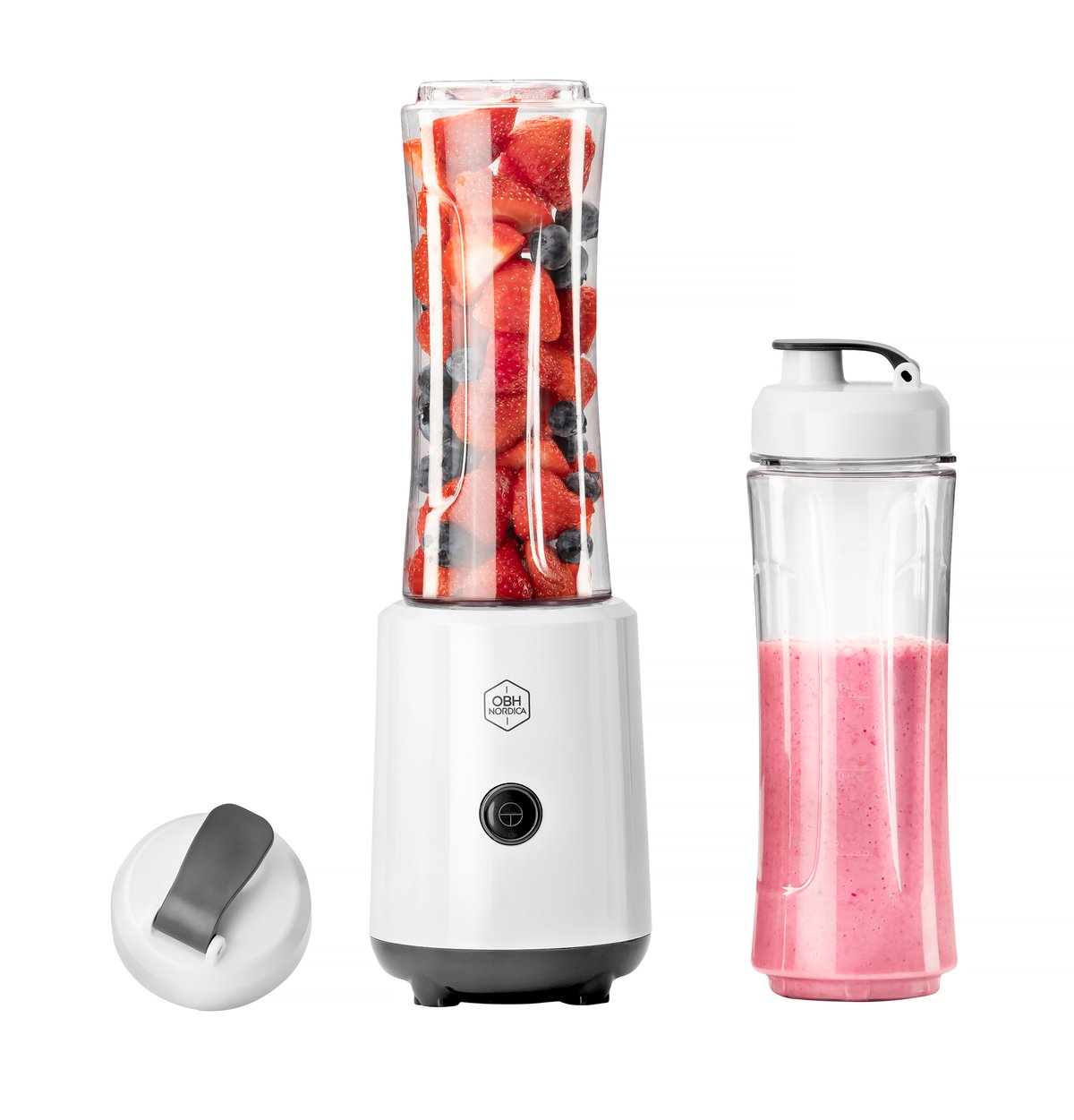 OBH Nordica Twister Go to-go blender smoothie Hvit