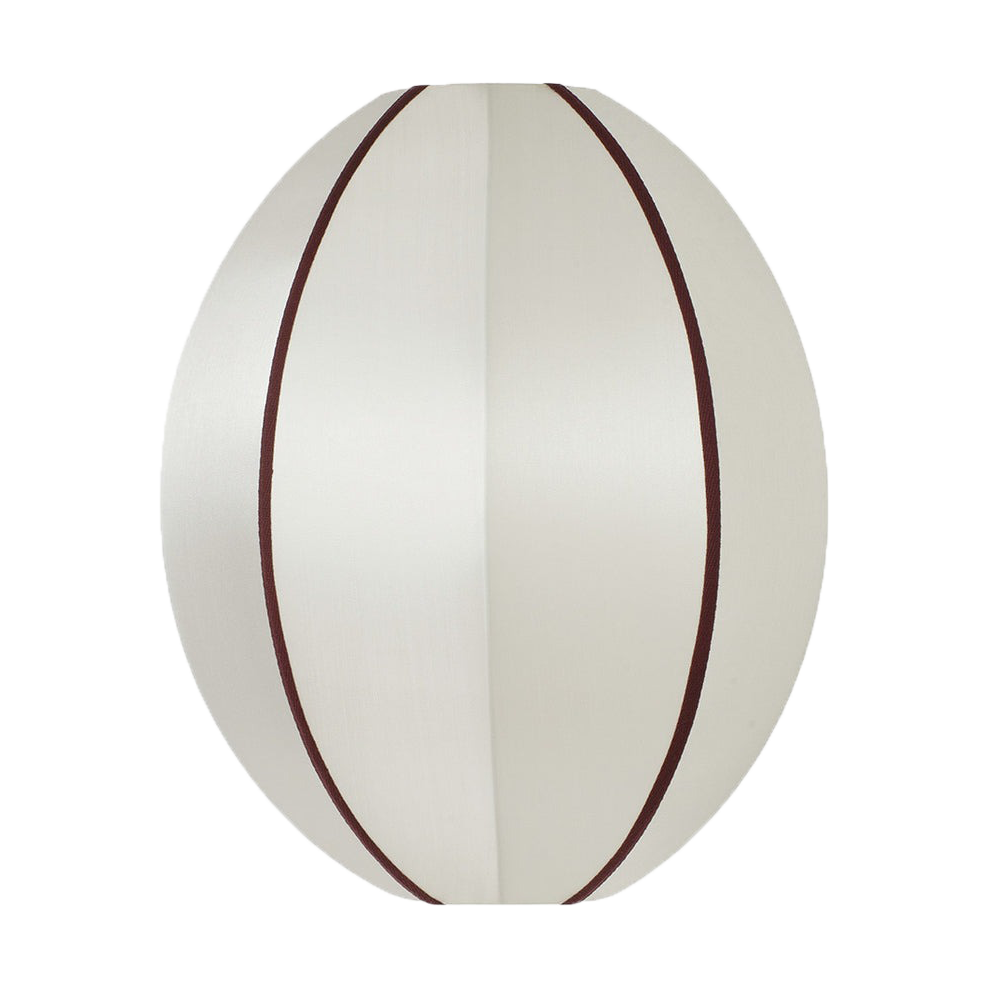 Oi Soi Oi Indochina Classic Oval S lampeskjerm Offwhite-bordeaux