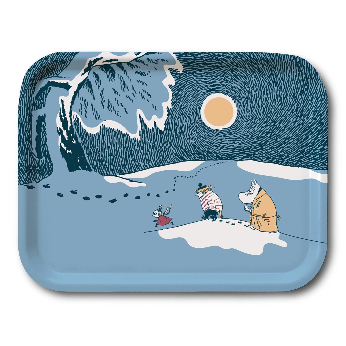 Opto Design Snow Moonlight Mummi brett vinter 2021 20 x 27 cm