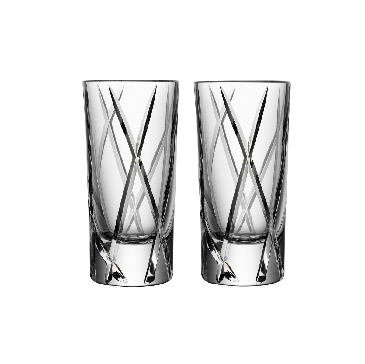 Orrefors City shotglass 2-stk.