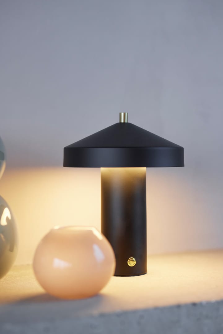 Hatto bordlampe 24,5 cm, Black OYOY