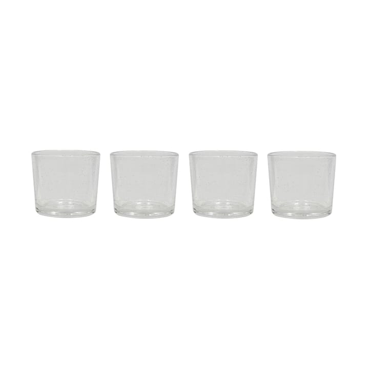 Kuki drikkeglass 4-pk - Clear - OYOY