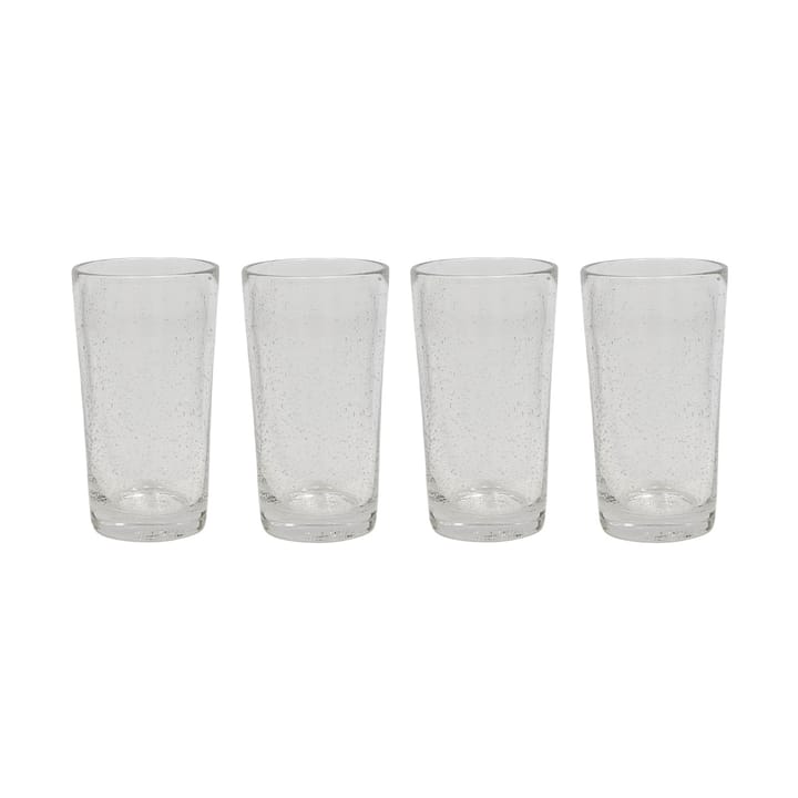 Kuki highball glass 4-pk - Clear - OYOY