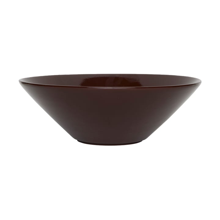 Yuka skål Ø28 cm - Dark terracotta - OYOY